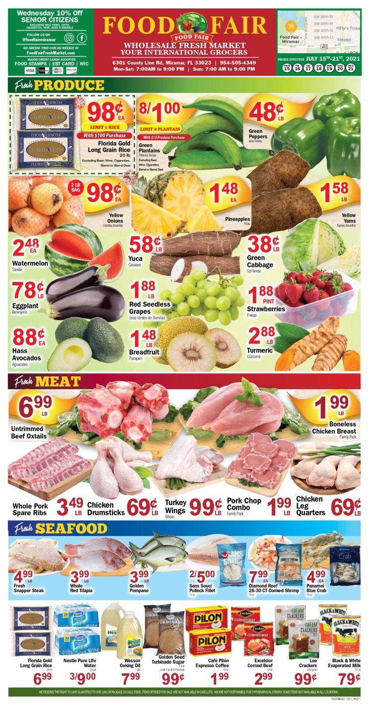 WEEKLYDEALS FOODFAIRFRESHMARKET